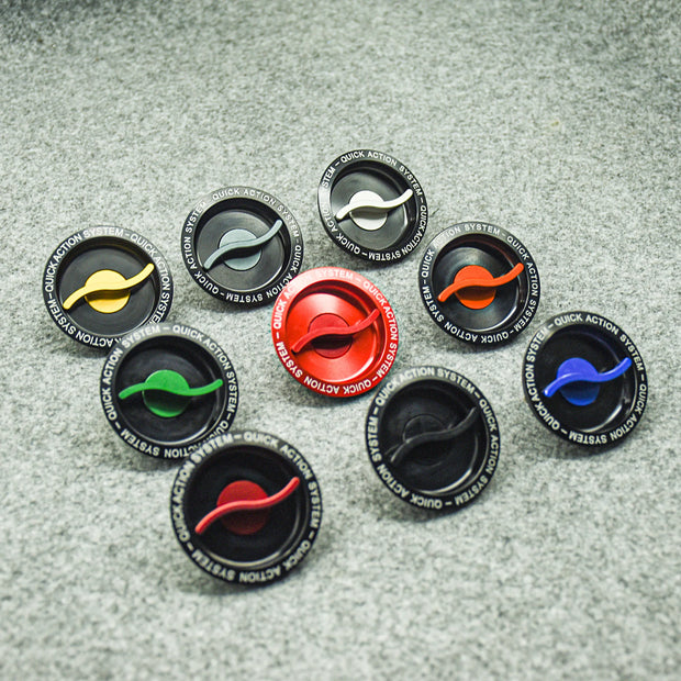 Replacement Center Fuel Filler Cap – Quick Action Gas Caps | CNC Aluminum, 9 Colors - Type S